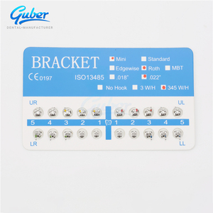 Brackets de <span class=keywords><strong>Ortodoncia</strong></span> de Acero Inoxidable Roth 018 y 022 para Limpieza Dental - Product Image 4