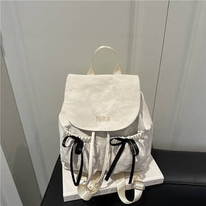 Mochilas de Viaje Sencillas para Mujer, Estilo Y2K, Mochila de Nailon para Mujer, Bolsos de Viaje de Gran Capacidad - Product Image 3