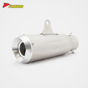 Section d'échappement universelle d'origine RS pour 450sr 675nk <span class=keywords><strong>Ninja</strong></span> 400 703RR Nouvel état en fibre de carbone - Product Image 4