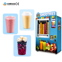 Meilleures ventes, nouvelle arrivée, machine distributrice de smoothies frais automatique, multi-paiements, haute performance, conviviale pour les utilisateurs, usage commercial