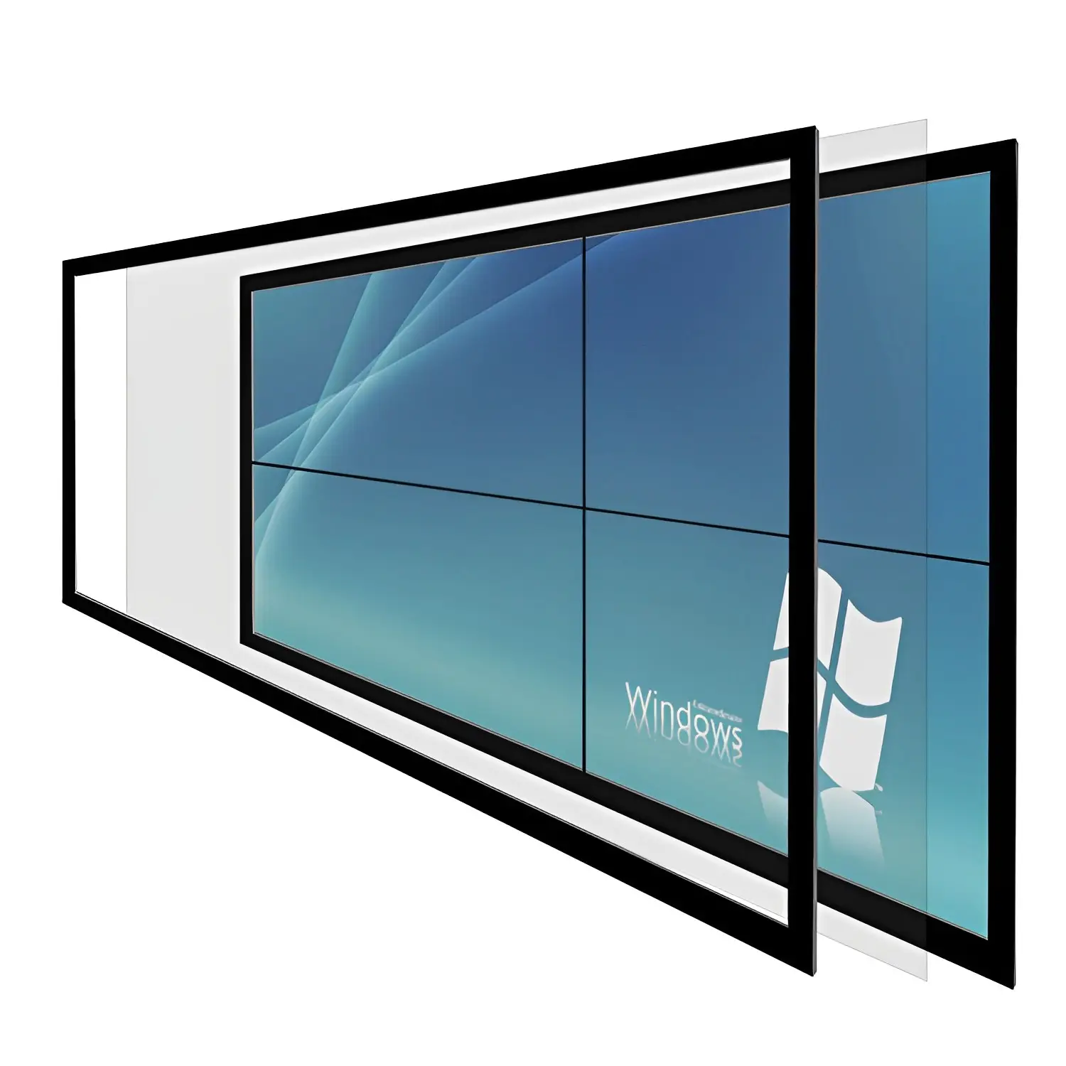 工場直販スマートIrタッチスクリーンフレームマルチ赤外線タッチパネルとガラスタッチスクリーンオーバーレイ