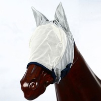 Masque anti-mouches pour chevaux Leadtex MMZ6004 de haute qualité en maille PVC 1000D avec des impressions amusantes