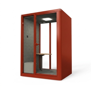 <span class=keywords><strong>Cabine</strong></span> de travail insonorisée modulaire haute performance OEM ODM ignifuge et acoustique pour bureaux de direction - Product Image 1
