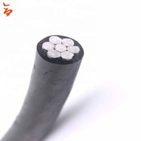 Cable de aluminio serie 600V 8000 THHN, cable de aislamiento XLPE de 1/0AWG, 250MCM