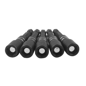 Embout de perceuse magnétique puissant pour vis autotaraudeuses hexagonales en acier coloré pour carrelage, 8 mm - Product Image 1