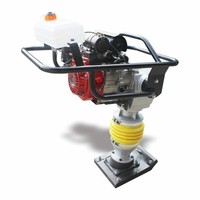 Compacteur à essence HCR80 pour la réparation des fondations routières et les applications de construction sur chantier