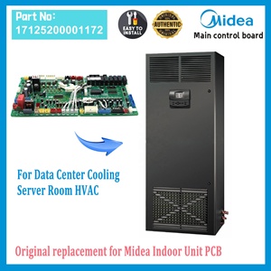 แผงวงจรควบคุมหลักภายในอาคาร Midea รุ่น 17125200001172 สำหรับเครื่องปรับอากาศศูนย์ข้อมูล MAD2080T2N1S4.D.1.1 อะไหล่ HVAC - Product Image 3