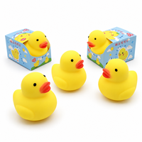 Canard jaune esthétique, jouet anti-stress de bureau, compagnon de bureau