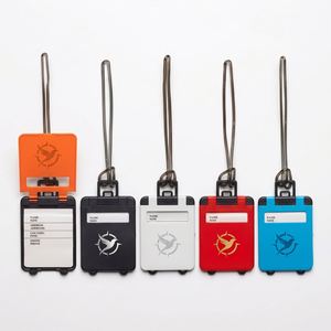 Étiquettes de bagages en plastique durables de haute qualité, personnalisées, écologiques, accessoires pour les voyages - Product Image 1