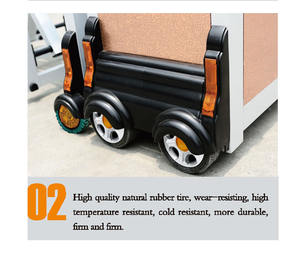 סיטונאי קיפול הזזה מתמוטט שער בקרה ידנית בטיחות מסחרי קיפול שערים - Product Image 5