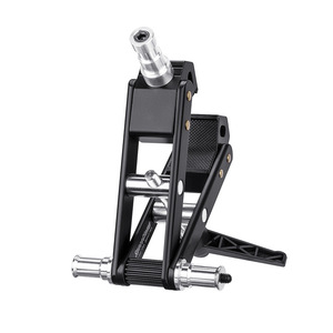 ที่หนีบหัวขาตั้งกล้องโลหะพร้อมลูกบิดล็อคสำหรับกล้องดิจิตอลแบบพกพา - Product Image 5