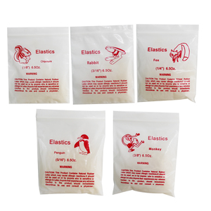 Bande élastique en latex dentaire HBC pour orthodontie 3.5OZ 5OZ 6.5OZ <span class=keywords><strong>1</strong></span>/8" 3/16" <span class=keywords><strong>1</strong></span>/<span class=keywords><strong>4</strong></span>" 5/16" 3/8" - Product Image 5