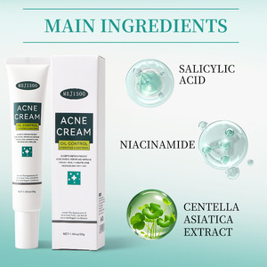 Nhãn hiệu riêng Mặt Kem trị mụn Niacinamide chống lão hóa sửa chữa mụn trứng cá Gel OEM mụn loại bỏ vết sẹo kem nhẹ nhàng - Product Image 4