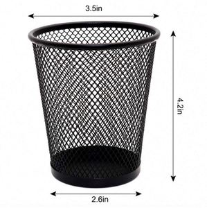 Porte-stylos en maille pour bureau, maison, salle de classe, organiseur de bureau, pot à crayons, fournitures de papeterie, pots à crayons - Product Image 3