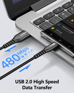 Cable USB a Tipo-C SUNGUY, Cable de Carga Rápida Personalizable, Cavo di Ricarica USB-C, Cargador de Teléfono - Product Image 3