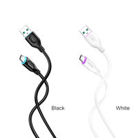 Câble en silicone extra-long et durable KAKUSIGA KSC-1770 à charge rapide, directement de l'usine, pour téléphone, souris, lecteur MP3
