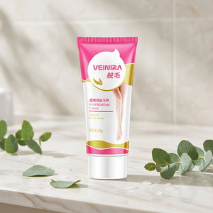 Crème dépilatoire à base de plantes sans douleur pour le corps, le visage et la <span class=keywords><strong>moustache</strong></span>, pour femmes, marque privée - Product Image 1