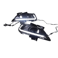 Gobison vente à chaud phare antibrouillard de pare-chocs avant LED feux de circulation diurne pour Ford Mondeo 2013 2014 2015 2016 feu antibrouillard