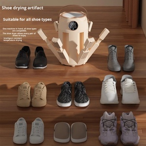 Portable and Foldable Shoe Dryer with Six Arms Featuring Constant Temperature Dehumidification Odor <b>Removal</b> 6-arm Shoe Dryer - Product Image 4