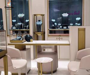 Bespoke Luxury <b>LED</b> <b>Lighting</b> Jewelry Display Cabinets | Custom Eco-Friendly <b>Waterproof</b> Store Interior Solutions Premium Boutique - Product Image 6