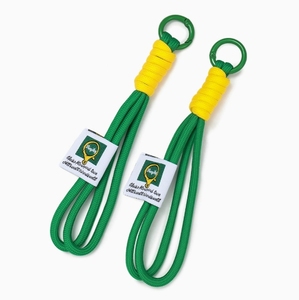 Dragonne colorée en nylon tressé durable avec mousqueton métallique, porte-clés portable anti-perte pour usage quotidien - Product Image 4