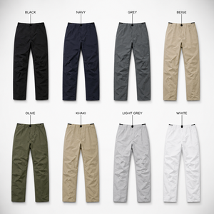 <b>Mens</b> Golf Pants Custom Buttons Solid Color Straight Leg Pants Golf Pants <b>Mens</b> Joggers Nylon Trousers - Product Image 3