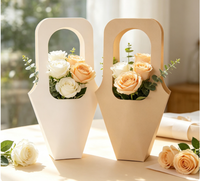 Sacs en papier kraft en gros pour l'emballage des fleurs, sacs cadeaux pour paniers de fleurs, pour arrangements floraux et bouquets