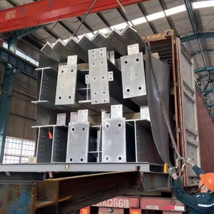 Стальная балка H-образного профиля, стальная балка I-образного профиля, строительная стальная балка, верхняя балка, изготовленные на заказ, оцинкованные - Product Image 2