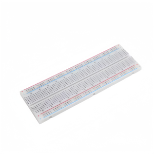 Planche à pain PCB sans soudure Test Develop DIY 830 points MB102 en ABS, compatible avec les fils <span class=keywords><strong>de</strong></span> 20 à 29 AWG, avec support auto-adhésif - Product Image 3