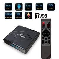 Boîtier TV Android 14 Pro Premium Smarter 2026 Quad Core Puissant pour Streaming IPTV 8K, Décodeur Internet OTT Allwinner H313 en Gros