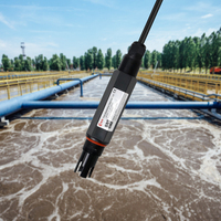 Sonde de pH haute température pour électrode de contrôle de la qualité de l'eau liquide en aquaculture marine RK500-12C RS485 4-20mA