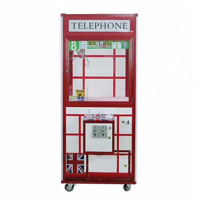 2025 The Most Popular Fully Transparent  Claw Machine With Adjustable Claw Strength