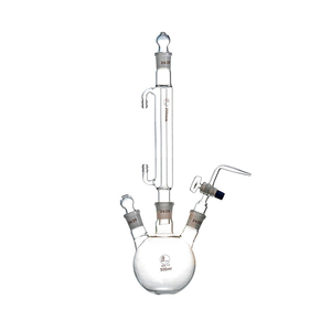 Aparato de Generación de Vapor de Acetona de Vidrio DeGao de 500 ml, Material de Vidrio para Laboratorio para Preparar y Recolectar Muestras de Vapor - Product Image 1