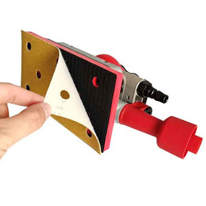 Disco abrasivo amarillo Rectangular para amoladora, hoja de Flocado de papel de lija, 95/100 MM, adecuado para FESTOOL, 180 Uds. - Product Image 5