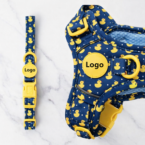 Arnés Personalizado para Perro con Logotipo, Correas Resistentes, Malla Transpirable Acolchada, Clip para Correa Delantera y Trasera con Anillo en D, Reflectante para Seguridad Nocturna - Product Image 3