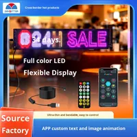 Outdoor Car Windshield LED Full-Color Display Screen Scrolling Text Animation Advertising SDK Enabled 1 Year Warranty IP65 Rated