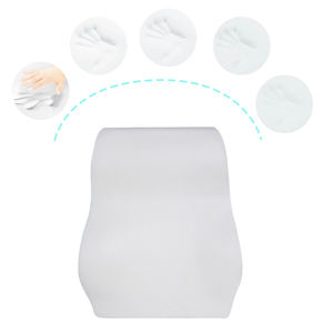 Travesseiro ortopédico dobrável, travesseiro almofada de apoio para trás do assento de carro, viagem, confortável, cadeira de escritório - Product Image 5