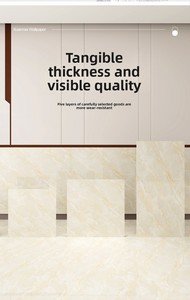 XUANMEI Piastrelle Adesive Effetto Pietra 60x60cm, Antiscivolo in <span class=keywords><strong>PVC</strong></span> per Ristrutturazione Casa - Product Image 4
