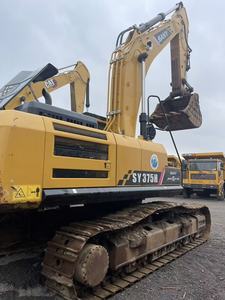 Excavatrice SANY SY375H d'occasion avec capacité de 37 tonnes, composants essentiels de boîte de vitesses et de pompe SY135C SY75C SY155 à vendre - Product Image 5