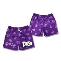 Shorts de sport pour hommes, streetwear hip hop, respirants, imprimés sur mesure, grandes tailles