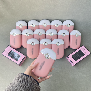 Mini ventilateur sèche-cils USB rechargeable, souffleur d'air électrique portatif, séchage de la colle pour extensions de cils - Product Image 1