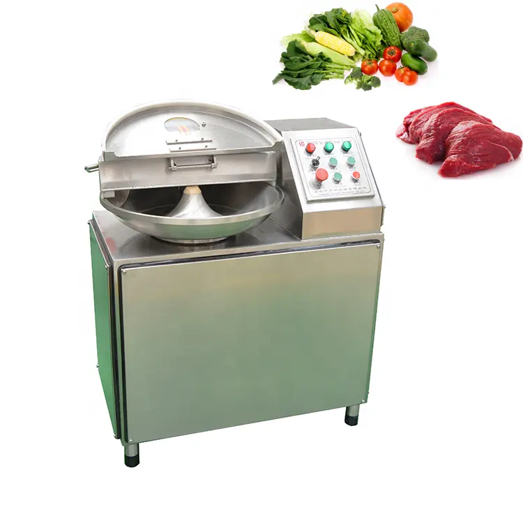 Restaurant Equipment Meat Bowl Cutter 8L / Meat Chopping Machine / Bowl Cutting Chopping machine For Sale