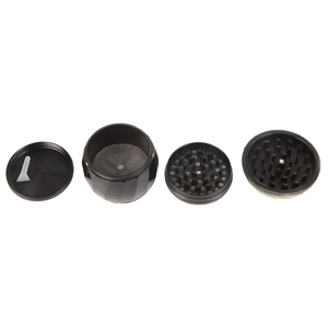 Futeng fábrica al por mayor 70mm molinillos para fumar logotipo personalizado lindo diseño de sonrisa Aleación de Zinc a base de hierbas 4 capas tabaco molinillo de hierbas - Product Image 6