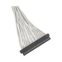 Harnais de câblage personnalisé Linksunet HRS Original 0.8mm Pitch DF52-20P-0.8C+DF52-2832PCF+UL1571-28AWG OD0.6MM