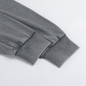 เสื้อฮู้ดดี้คอกลม TKAN301D พิมพ์ลายดิจิตอลแบบกำหนดเอง สำหรับผู้ชาย ใส่ได้ในฤดูหนาว ทรงโอเวอร์ไซส์ สไตล์ลำลอง ผ้าฝ้ายเฟรนช์เทอร์รี่เนื้อหนา 100% ลุควินเทจ ซักนุ่ม - Product Image 3