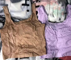 Camiseta Deportiva <span class=keywords><strong>de</strong></span> Verano para Mujer, Tejida, Ajustada, <span class=keywords><strong>de</strong></span> Manga Corta, con Combinación <span class=keywords><strong>de</strong></span> <span class=keywords><strong>Colores</strong></span>, Suave y Transpirable, Marca Sheines - Product Image 3