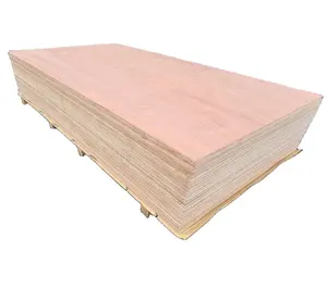 JIA MU JIA 18mm Poplar Core Okoume Faced Commercial Plywood