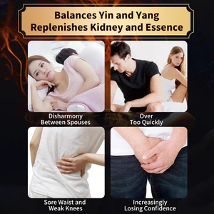 Capsules masculines d'amélioration d'énergie de renforcement des reins et de consolidation d'essence de haute qualité Capsules masculines d'agrandissement - Product Image 4