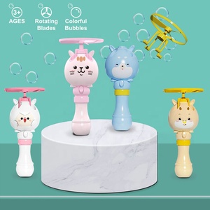 Máquina de Burbujas con Diseño de Libélula de Bambú, <span class=keywords><strong>Lanzador</strong></span> de Burbujas Voladoras para Niños, Juguete para Jugar al Aire Libre, Pistola de Burbujas, Regalo de Verano, Artículos Nuevos - Product Image 2