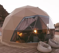4 Saisons 5m/6m/7m/8m Igloo Extérieur PVC Dôme Hôtel Maison Dômes Géodésiques Tente